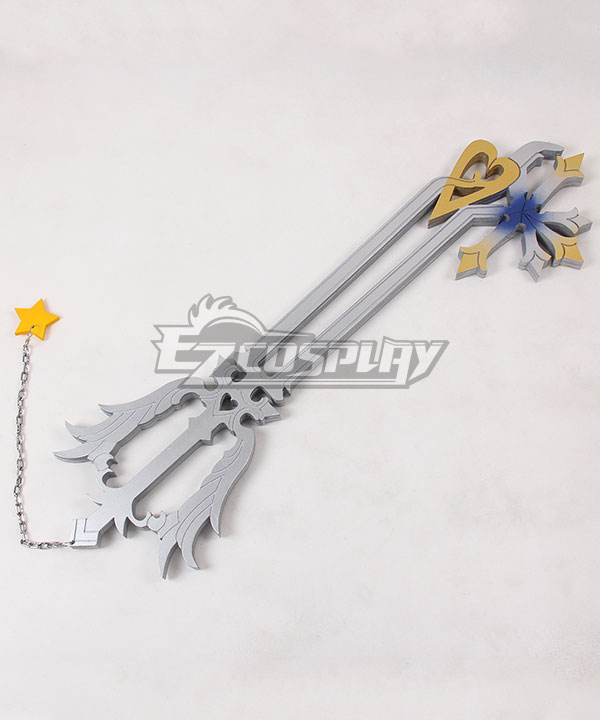 Kingdom Hearts Sora Roxas Oathkeeper Keyblade Cosplay Weapon Prop - Simple type