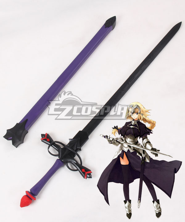 Fate Grand Order Ruler Joan of Arc Jeanne d'Arc La Pucelle Sword Cosplay Weapon Prop