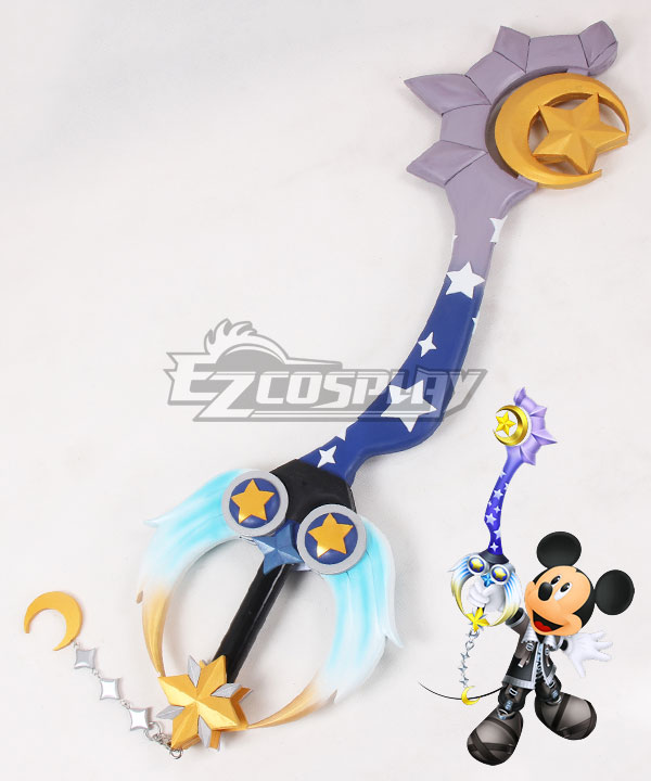 Kingdom Hearts Mickey Mouse Star Seeker Keyblade Cosplay Weapon Prop
