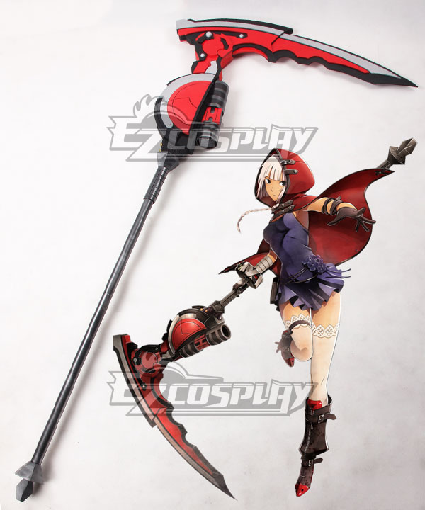 

God Eater 2 Rage Burst Livie Collete Valiant Size Scythe Cosplay Weapon Prop