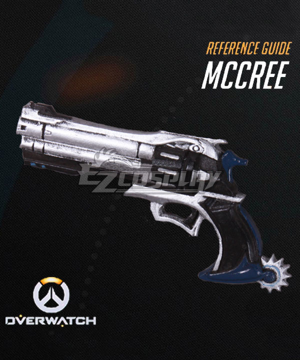 

Overwatch OW Jesse McCree Gun Cosplay Weapon Prop