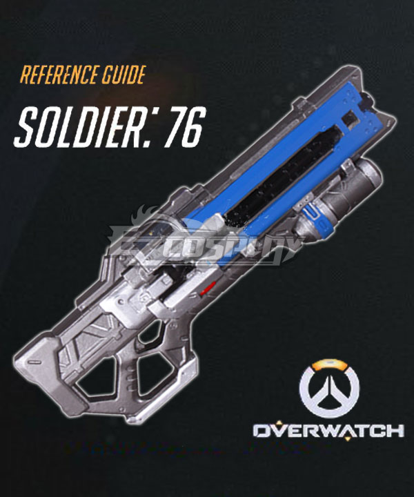 

Overwatch OW Soldier 76 John Jack Morrison Gun Cosplay Weapon Prop - A Edition