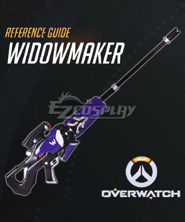 

Overwatch OW Widowmaker Amelie Lacroix Gun Cosplay Weapon Prop - B Edition