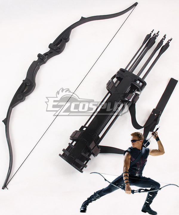 Marvel The Avengers Hawkeye Clinton Francis Barton Bow and arrow Cosplay Weapon Prop - Complex version