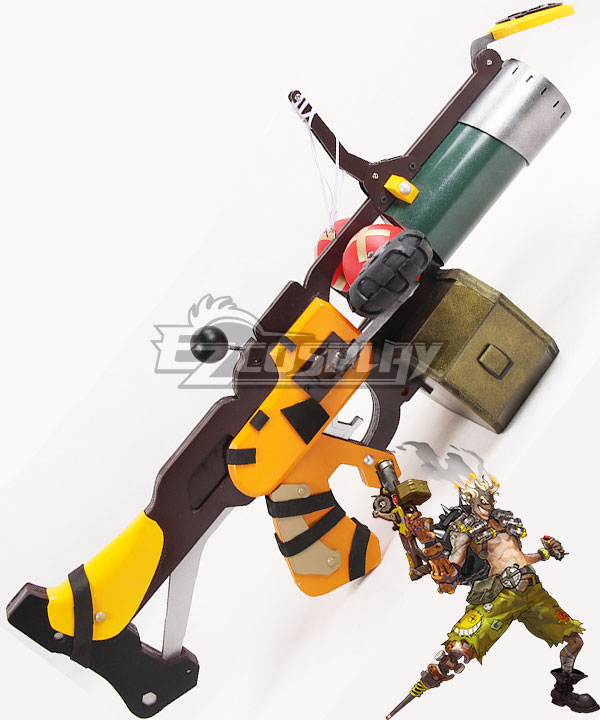 

Overwatch OW Junkrat Jamison Fawkes Gun Cosplay Weapon Prop - A Edition