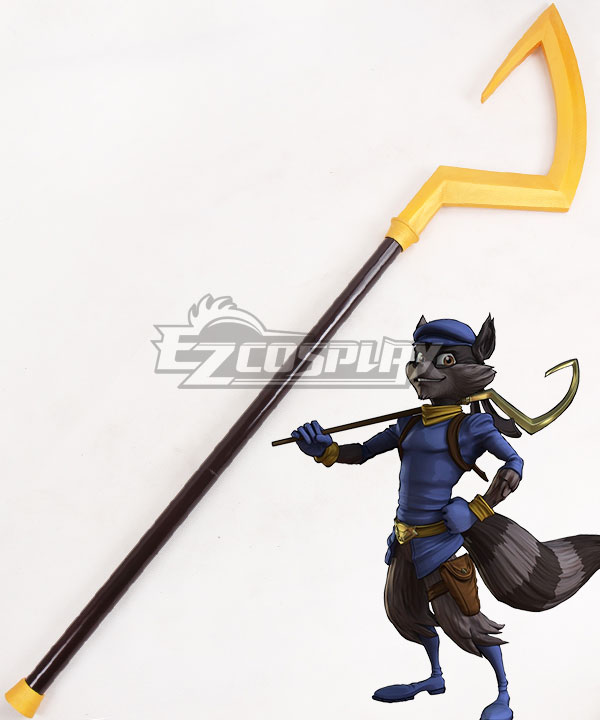 Sly Cooper Thieves in Time Sly Cooper Staves Cosplay Weapon Prop