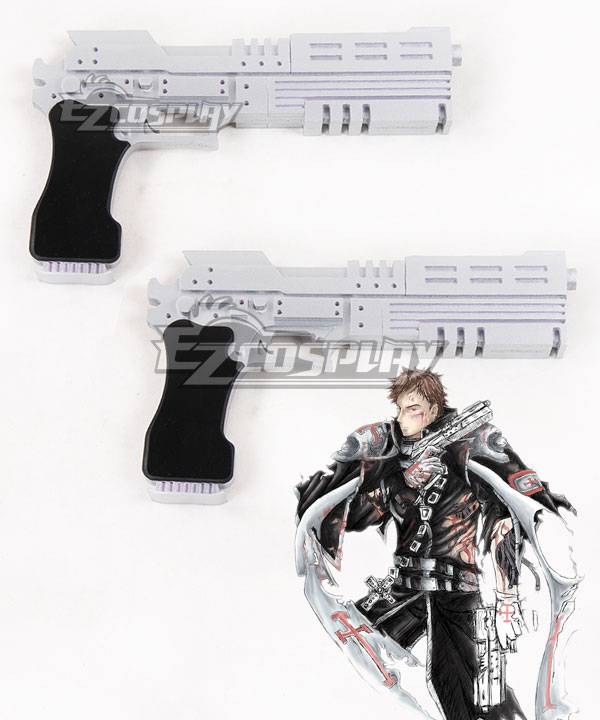 

Trinity Blood Tres Iqus Gunslinger Two Gun Cosplay Weapon Prop