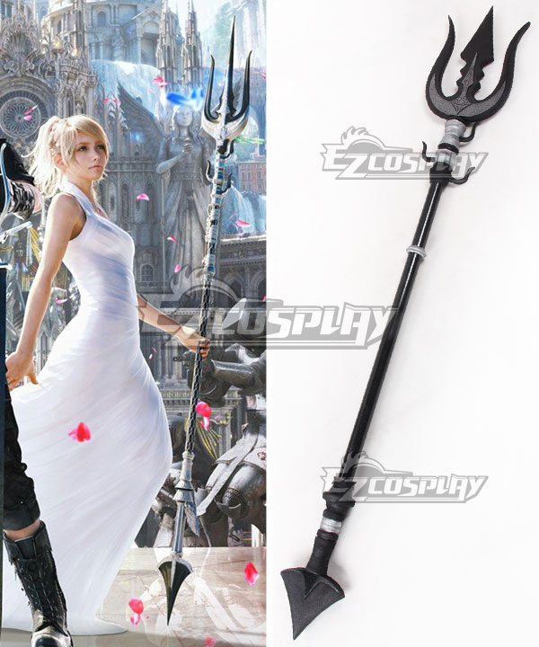 Final Fantasy XV FFXV Lunafreya Nox Fleuret Spear Cosplay Weapon Prop - A Edition