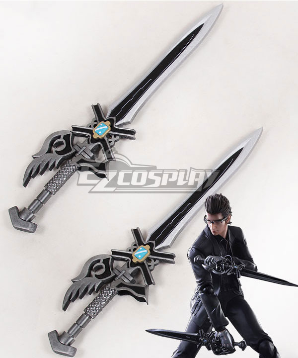 Final Fantasy XV FFXV Ignis Stupeo Scientia Two Sword Cosplay Weapon Prop