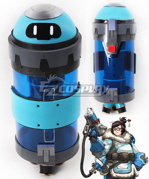 Overwatch OW Dr. Mei Ling Zhou Weather Modification Drone Backpack Cosplay Weapon Prop
