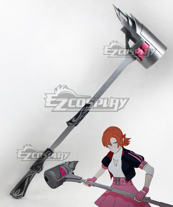 RWBY Volume 4 Nora Valkyrie Magnhild Large Hammer Cosplay Weapon Prop