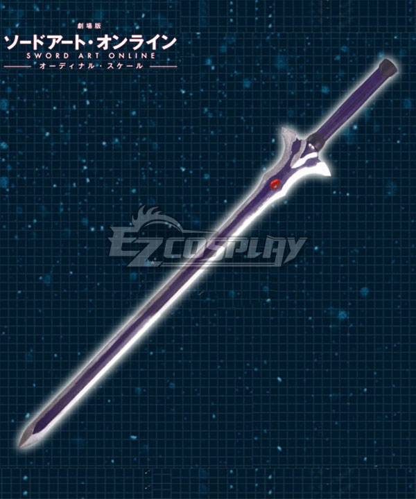 

Sword Art Online Ordinal Scale Eiji Movie Sword Cosplay Weapon Prop