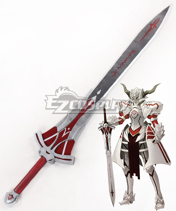 Fate Apocrypha Saber of Red Mordred Sword Cosplay Weapon Prop - Premium Edition