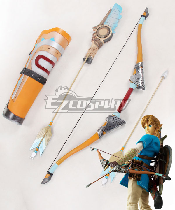 TLOZ: Breath of the Wild Link Bow and arrow Quiver Cosplay Weapon Prop