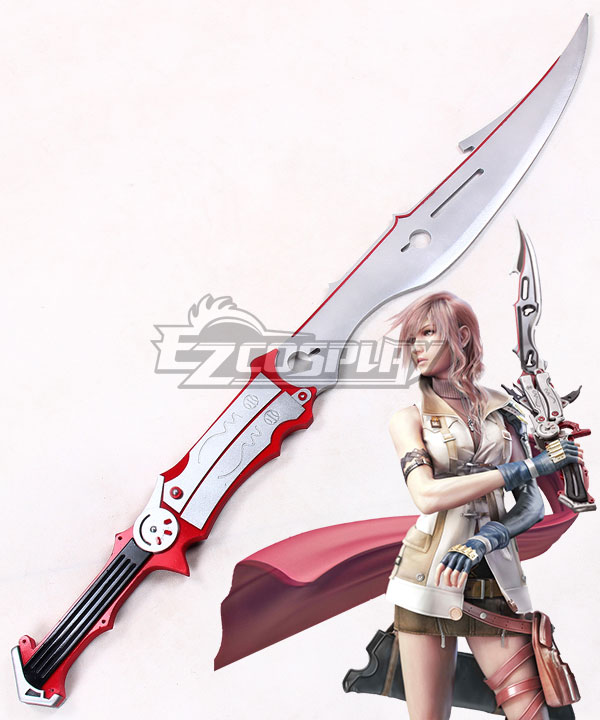 Final Fantasy XIII FF13 Lightning Sword Cosplay Weapon Prop - A Edition
