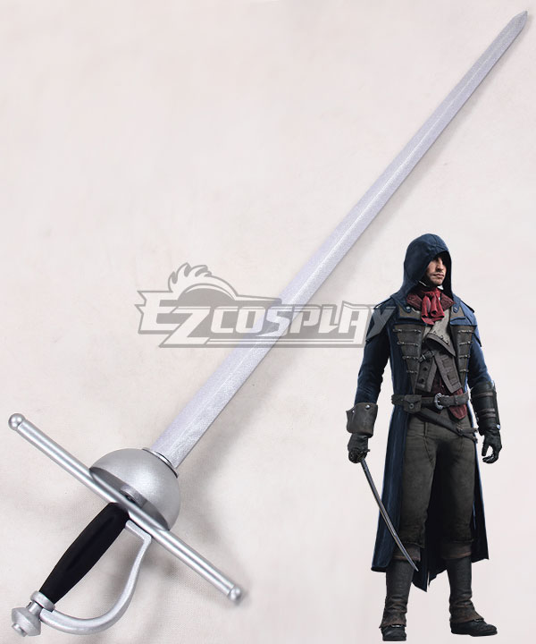 Assassin's Creed: Unity Arno Victor Dorian Sword Cosplay Weapon Prop