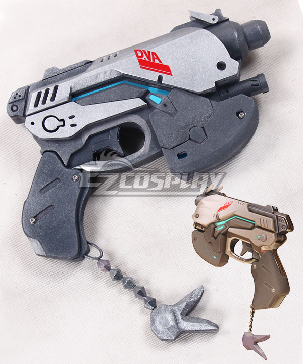 

Overwatch OW D.Va DVa Hana Song White Rabbit Gun Cosplay Weapon Prop