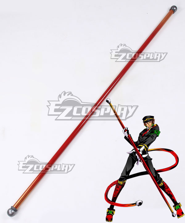 

Nanbaka Samon Goku Cosplay Red Weapon Prop