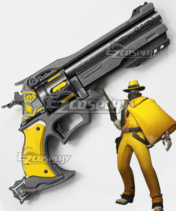 

Overwatch OW Jesse McCree Vigilante Gun Cosplay Weapon Prop