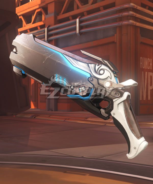 

Overwatch OW Reaper Gabriel Reyes Shiver Two Guns Cosplay Weapon Prop