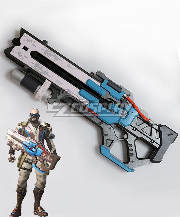 

Overwatch OW Soldier 76 John Jack Morrison Bone Gun Cosplay Weapon Prop