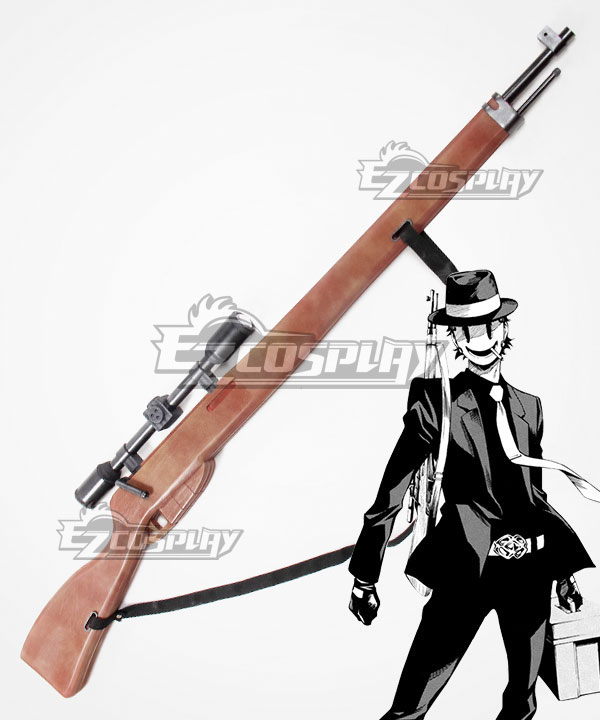 

Tenkuu Shinpan Sniper Mask White Grim Reaper Makoto Yu Gun Cosplay Weapon Prop