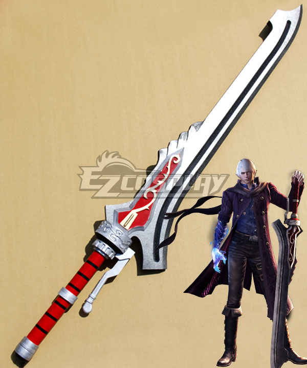 Devil May Cry Nero Red Queen Sword Cosplay Weapon Prop