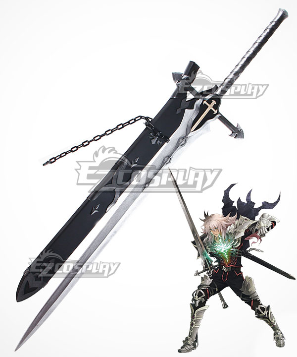 Fate Apocrypha Saber of Black Siegfried Sword Scabbard Cosplay Weapon Prop