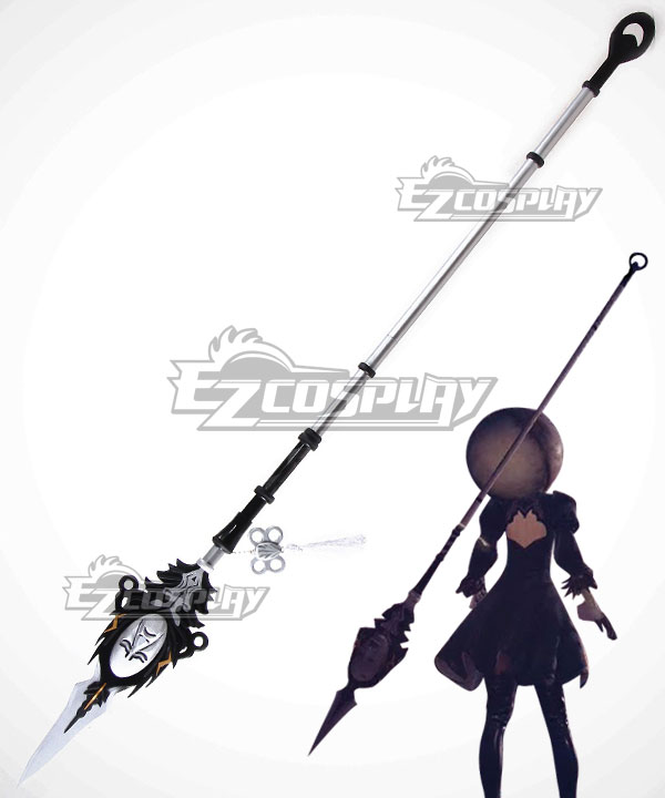 NieR: Automata 2B 9S YoRHa No.2 Type B YoRHa No.9 Type S Virtuous Dignity Spear Cosplay Weapon Prop