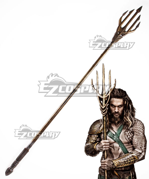 

DC Justice League Aquaman Arthur Curry Trident Cosplay Weapon Prop