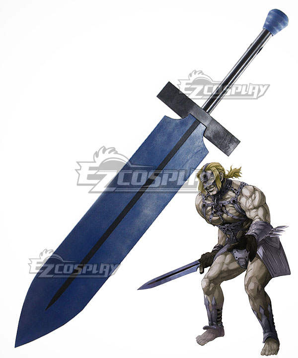 Fate Apocrypha Berserker of Red Spartacus Sword Cosplay Weapon Prop