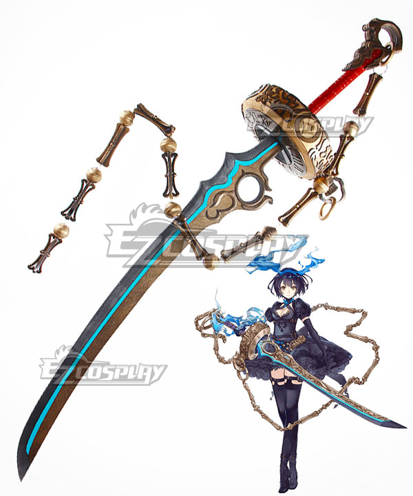 SINoALICE Alice Breaker Sword Chain Cosplay Weapon Prop