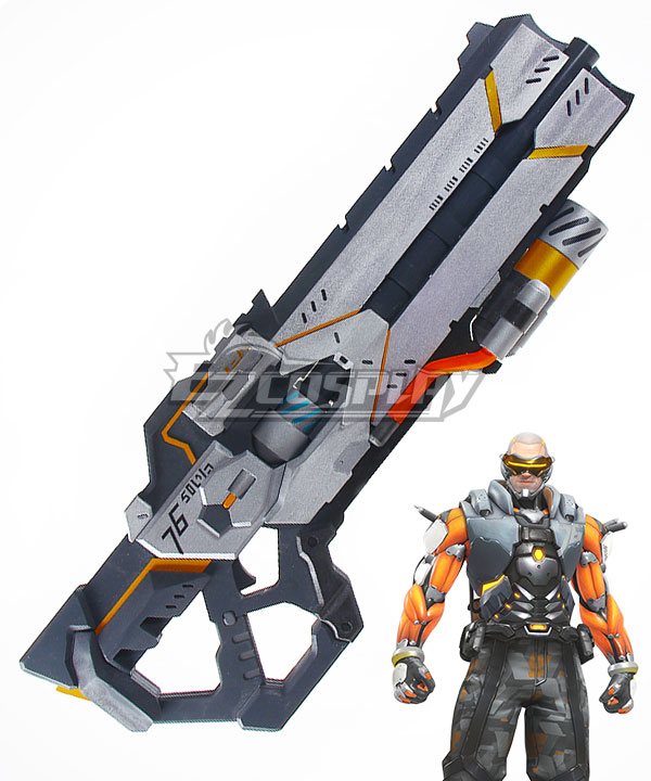 

Overwatch OW Soldier 76 John Jack Morrison Cyborg: 76 Gun Cosplay Weapon Prop