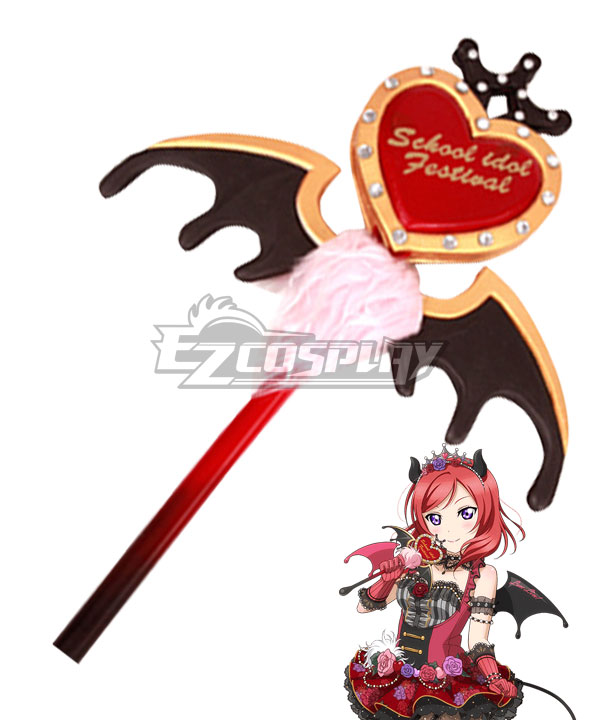 Love Live! Lovelive! Maki Nishikino Hanayo Koizumi Halloween Little Devil Ver. Love Stave Cosplay Weapon Prop