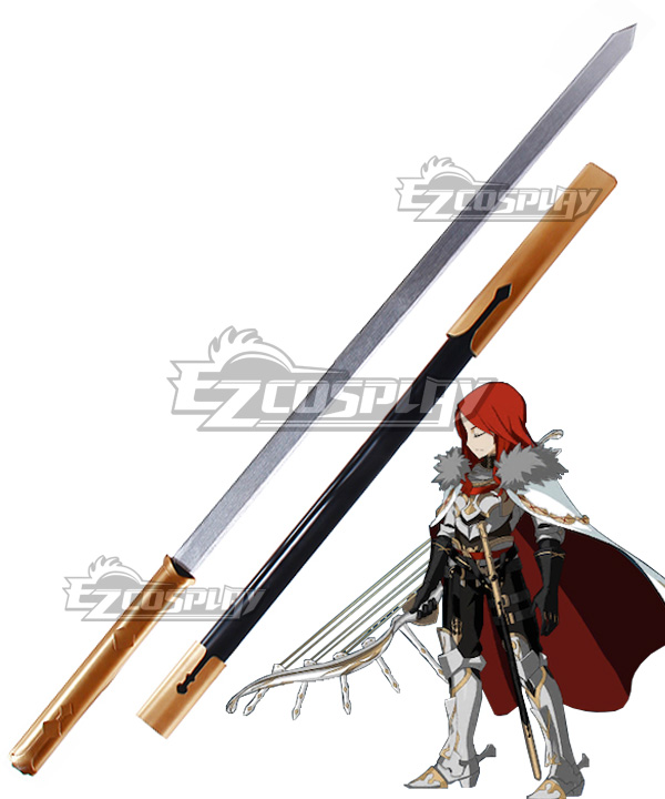 Fate Grand Order Archer Tristan Sword Scabbard Cosplay Weapon Prop
