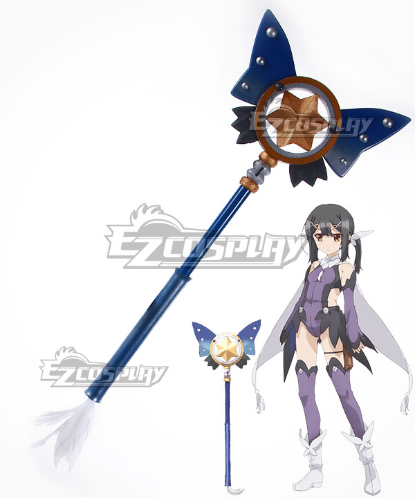 

Fate Kaleid Liner Prisma Illya Miyu Edelfelt Magical Sapphire Staves Cosplay Weapon Prop