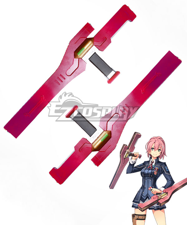 The Legend of Heroes: Trails of Cold Steel III Juna Crawford Two Tonfaas Cosplay Weapon Prop