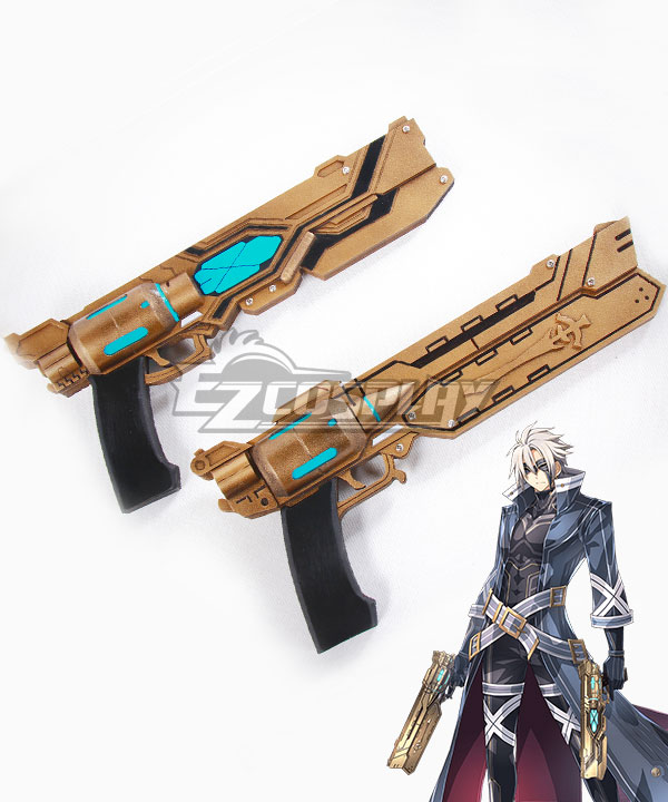 

The Legend of Heroes: Trails of Cold Steel III Azure Siegfried Tow Guns Cosplay Weapon Prop