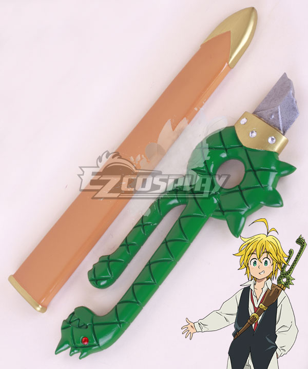 

The Seven Deadly Sins Nanatsu no Taizai Meliodas Dragon's Sin of Wrath Sword Cosplay Weapon Prop - B