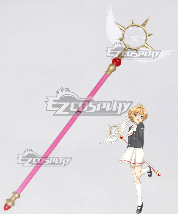 Cardcaptor Sakura: Clear Card Sakura Kinomoto Dream Wand New Edition Cosplay Weapon Prop