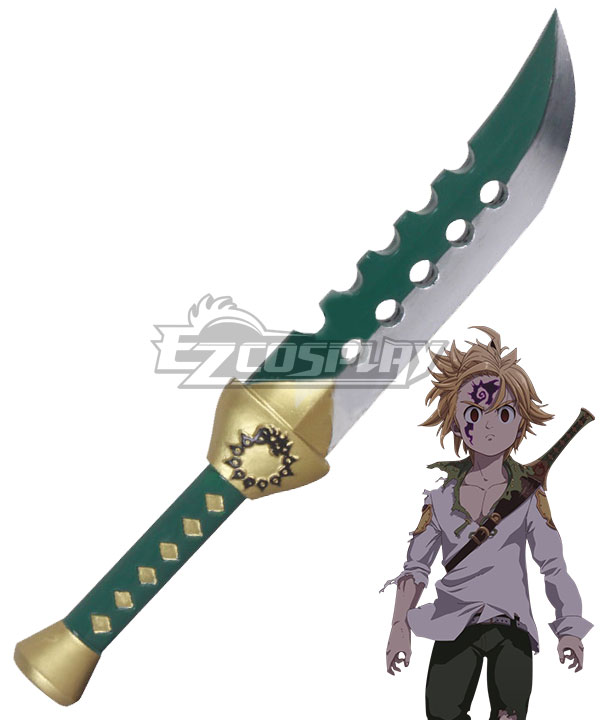 

The Seven Deadly Sins: Revival of The Commandments Nanatsu no Taizai Season 2 Meliodas Sword Cosplay Weapon Prop