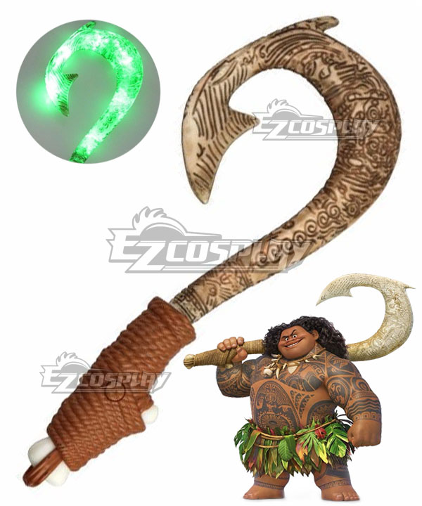 

Disney Movie Moana Maui Children Fish hook Toys Cosplay Weapon Prop