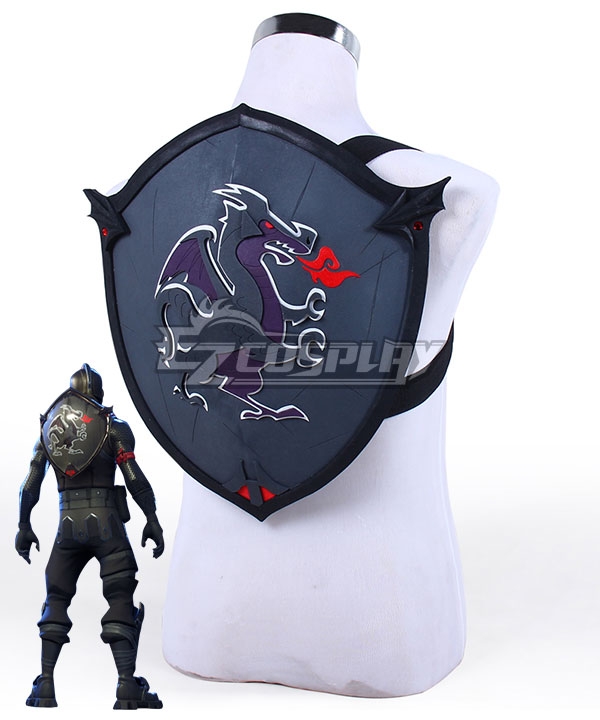 

Fortnite Battle Royale Black Knight Black Shield Back Bling Cosplay Weapon Prop