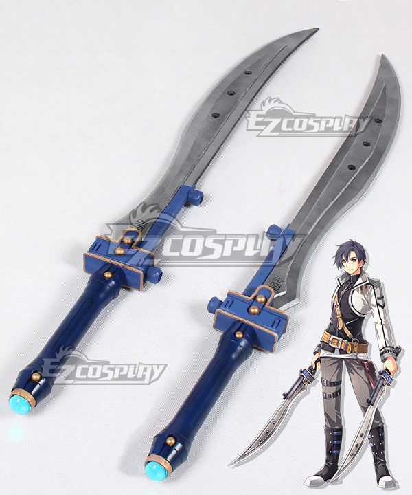 The Legend Of Heroes: Trails Of Cold Steel IV Joshua Bright Two Knife Cosplay Weapon Prop