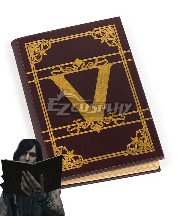 Devil May Cry 5 V Book Cosplay Weapon Prop