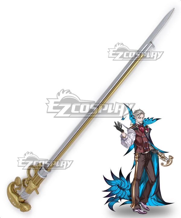 Fate Grand Order FGO Archer James Moriarty Crutch Cosplay Weapon Prop