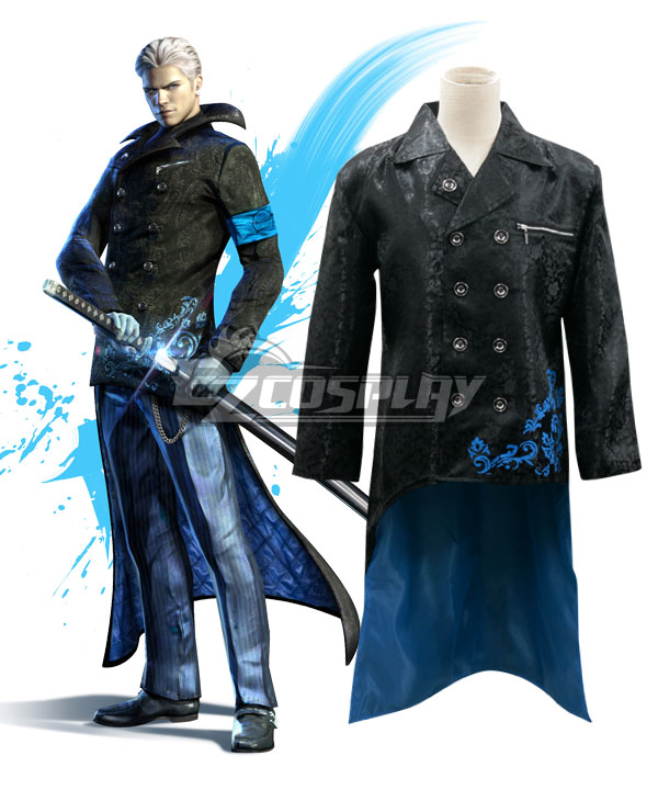 

DmC Devil May Cry 5 Vergil Coat Cosplay Costume
