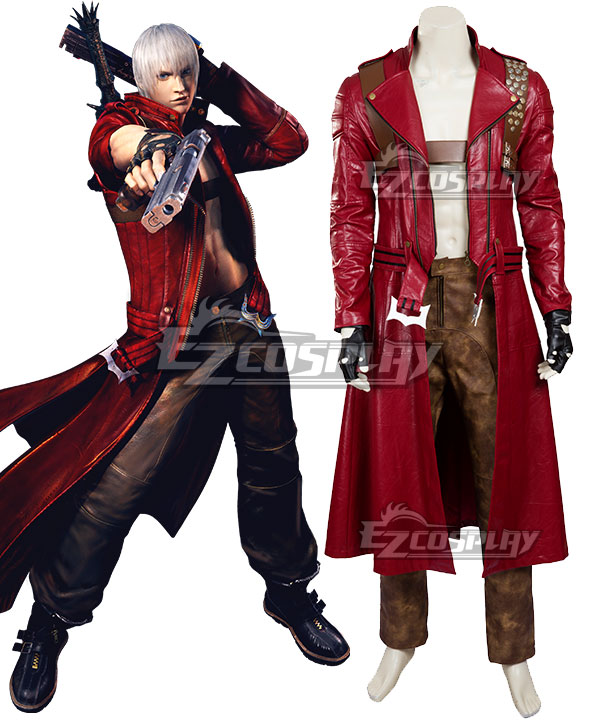 Devil May Cry 3 Dante Cosplay Costume - Updated Version