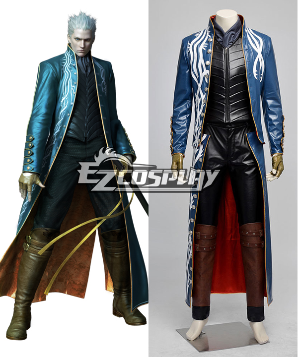 

Devil May Cry III 3 Vergil Full Set Cosplay Costume