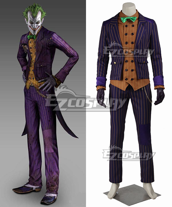 DC Detective Comics Batman Arkham Knight Joker Cosplay Costume - buy at ...